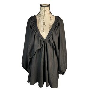 SHEIN Black Swim Coverup